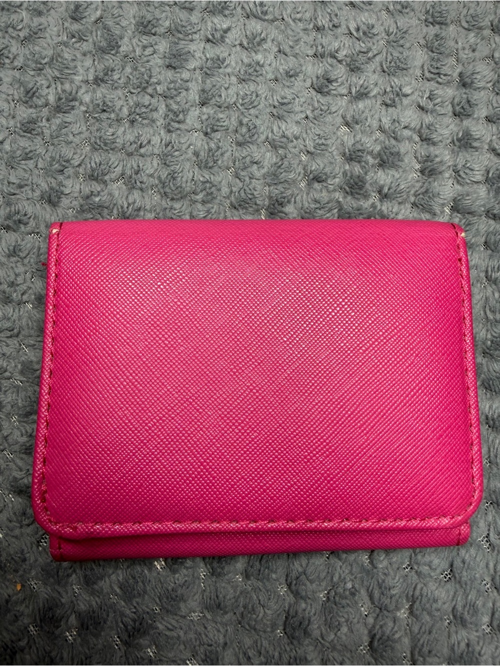 State Keeper Hot Pink Zip Wallet - Picture 3 of 5